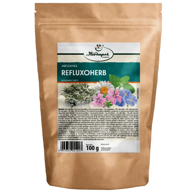 Herbapol Mixtura Refluxoherb, 100 g — preț și oferte