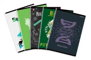 Top-2000 Caiet biologie A5 grilă margine 60 coli mix