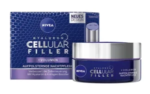 Nivea, Cremă de noapte hialuronică antirid, 50 ml