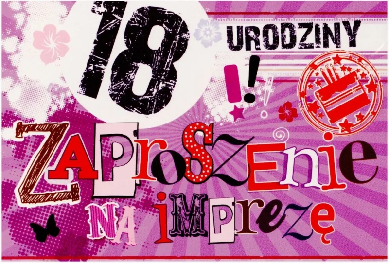 Invitație aniversară + plic mix — preț și oferte