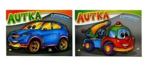 Carte de colorat Cars cu autocolante