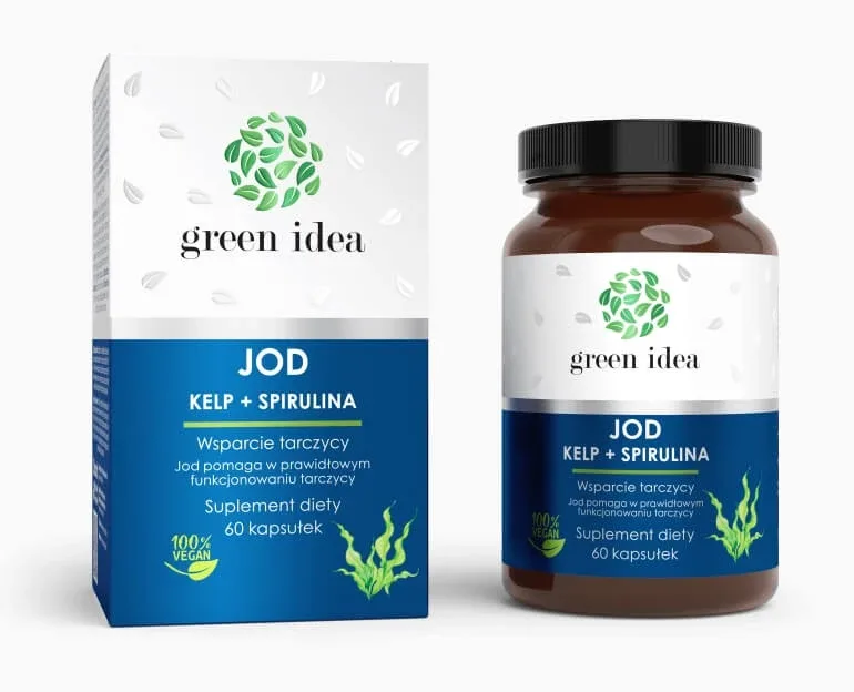GreenIdea Kelp + Spirulina, 60 capsule Herbamedicus — preț și oferte