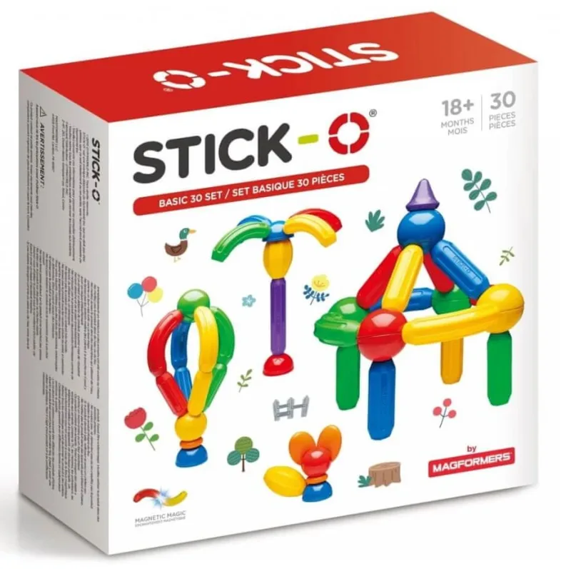 Magnetic Stick-o de bază 30 de bucăți — preț și oferte