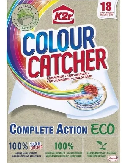 K2r Colour Catcher Eco Stop Șervețele de spălare, 18 bucăți — preț și oferte