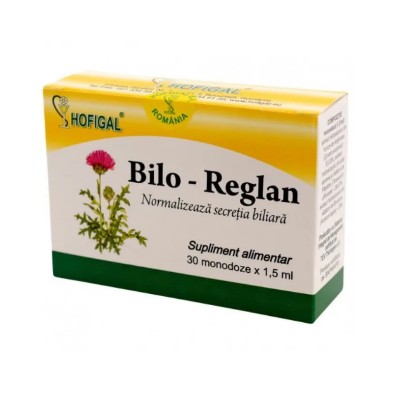 HOFIGAL Bilo-reglan, 30 monodoze — preț și oferte