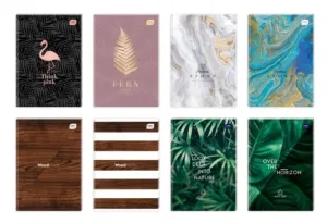 Interdruk Brulion A7 grilă 80 coli mix