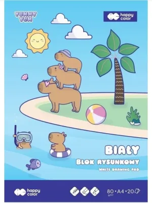 Bloc de desen școlar A4 alb 20 coli Yummy Yum mix