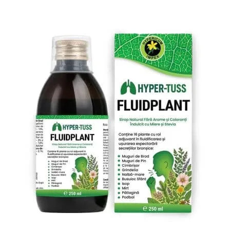 Sirop Hyper-Tuss FluidPlant, 250 ml, Hypericum — preț și oferte