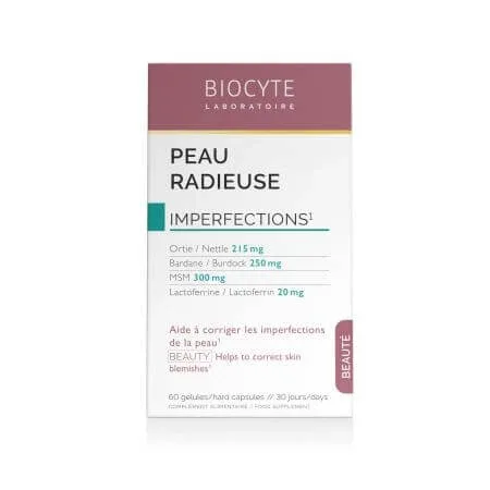 Peau Radieuse, 60 capsule, Biocyte — preț și oferte