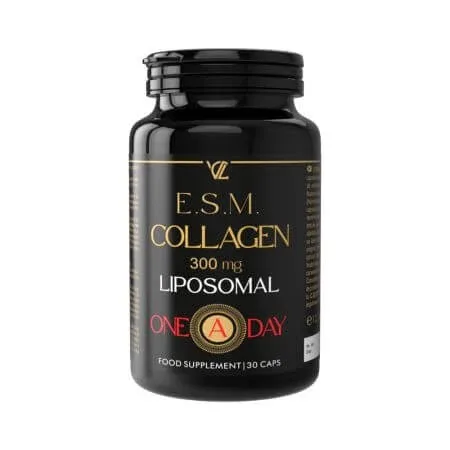 ESM Collagen Lipozomal, 300 mg, 30 capsule, Vita Code Lab Priotech — preț și oferte