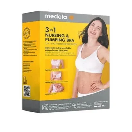 Sutien pentru alaptare 3 in 1, marimea M, Medela — preț și oferte