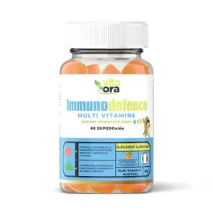 Immunodefence Kids Super Gelee, aroma de portocale, 60 jeleuri, Vita Ora