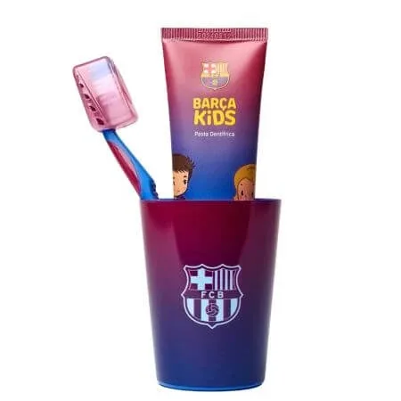Set igiena dentara pentru copii, Barca Kids, FC Barcelona — preț și oferte