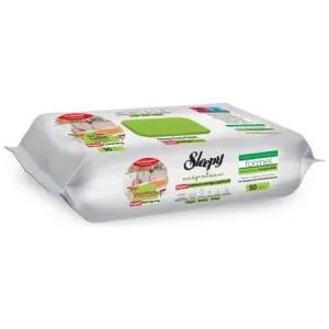Servetele umede pentru bucatarie Easy Clean, Bergamot Oil, 50 bucati, Sleepy