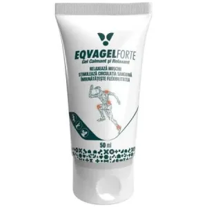 Gel calmant si relaxant, 50 ml, Eqvagel Forte