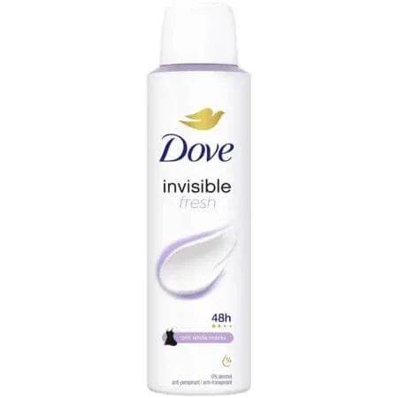 Deodorant spray pentru femei Invizible Fresh, 150 ml, Dove — preț și oferte