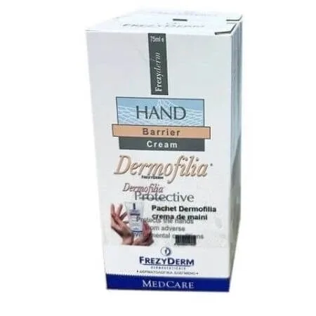 Pachet crema de maini Dermofilia, 2x75 ml, Frezyderm — preț și oferte