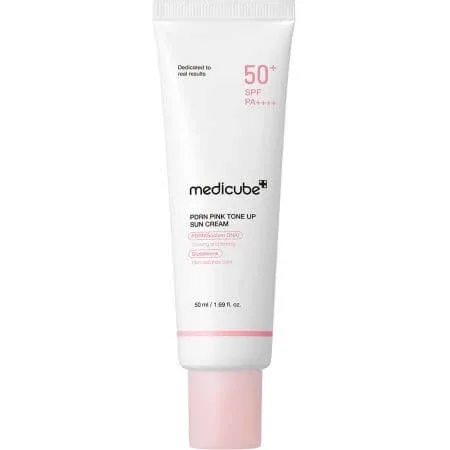 Crema cu protectie solara SPF 50+  PA++++ PDRN Pink Tone Up, 50 ml, Medicube — preț și oferte