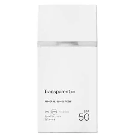 Serum cu filtru mineral si SPF 50 Mineral Sunscreen, 100 ml, Transparent Lab — preț și oferte
