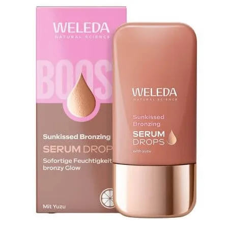 Ser de fata bronzant Sunkissed Bronzing Serum Booster, 30 ml, Weleda — preț și oferte