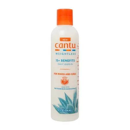 Crema leave-in pentru par cu protectie termica Weightless 15+ Benefits, 236 ml, Cantu — preț și oferte