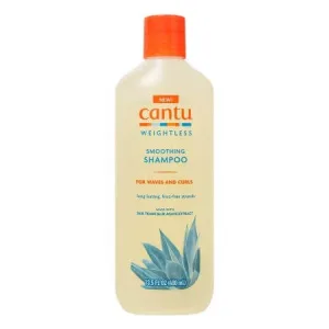 Sampon pentru netezirea parului cu agave Weightless Smoothing, 400 ml, Cantu