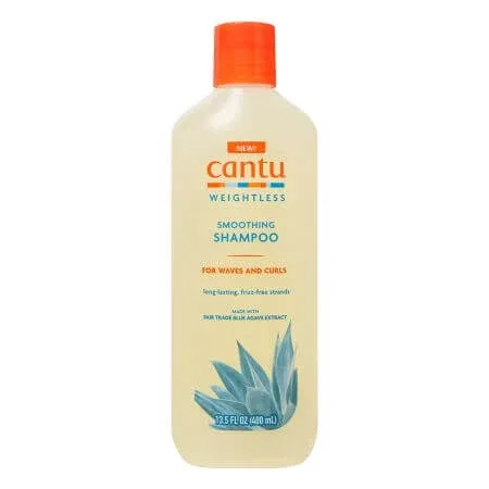 Sampon pentru netezirea parului cu agave Weightless Smoothing, 400 ml, Cantu — preț și oferte