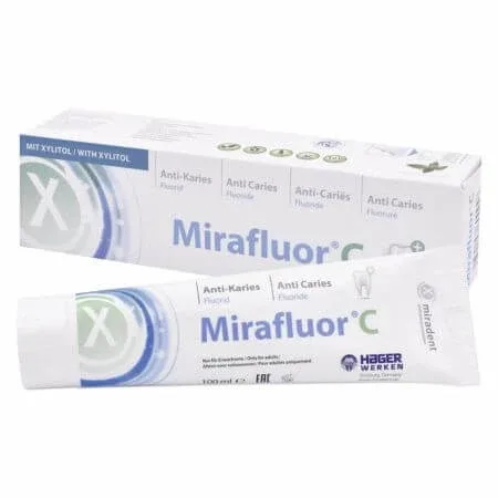 Pasta de dinti Mirafluor, 100 ml, Miradent — preț și oferte