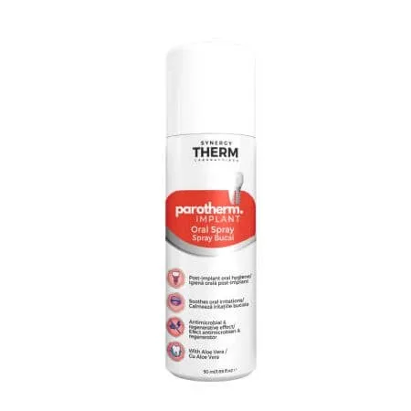 Spray bucal Parotherm Implant, 50 ml, Synergy Therm — preț și oferte