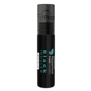Ulei balsamic roll on Peppermint Field Black Inhaler Siang Pure, 5 ml, Bertram