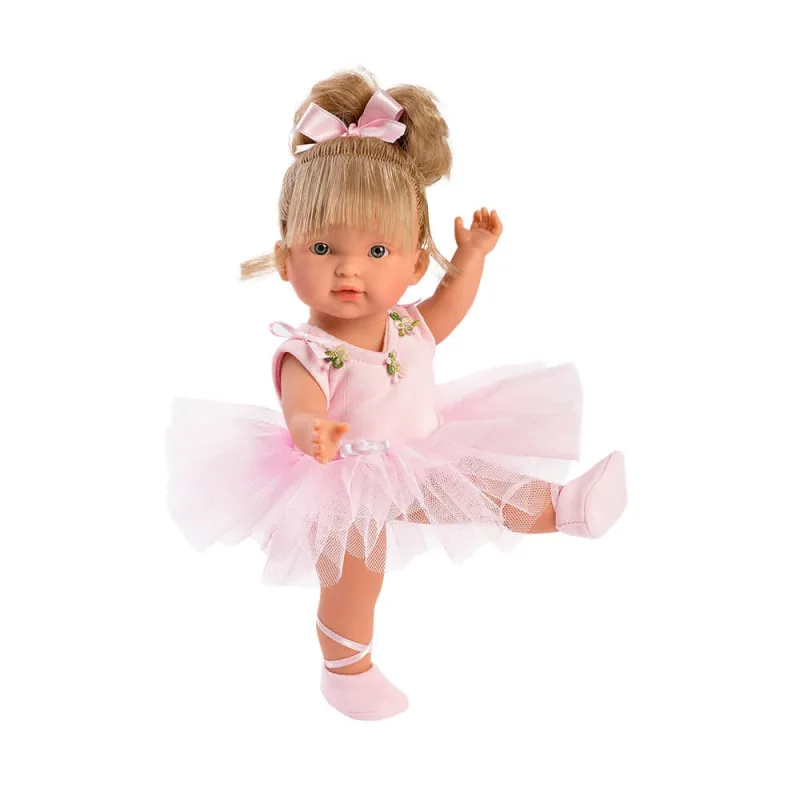 Papusa Balerina Lu, + 3 ani, 28 cm, Llorens — preț și oferte