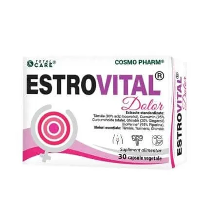 Estrovital Dolor, 30 capsule, Cosmo Pharm — preț și oferte