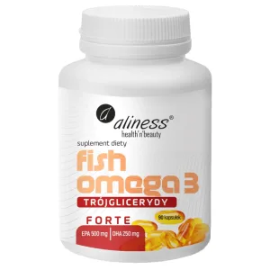 Aliness Fish Omega 3 Forte Trigliceride 500/250 mg, 90 capsule