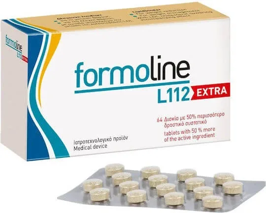 Formoline L112 Extra, supliment pentru scădere în greutate, 64 comprimate, Certmedica International — preț și oferte