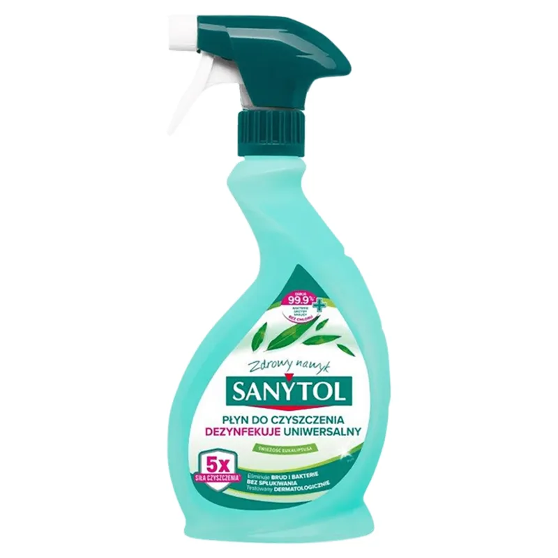 Sanytol, spray universal de curățare și dezinfectare, eucalipt, 500 ml — preț și oferte