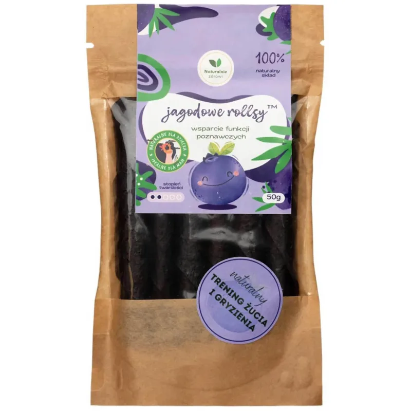 Rulouri cu fructe de pădure natural sănătoase, 50 g — preț și oferte