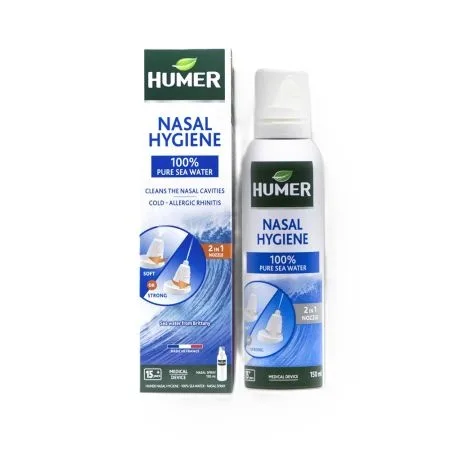 Spray nazal Humer cu apa de mare 150ml – Igiena nazala zilnica pentru adulti — preț și oferte