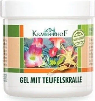 Krauterhof Devil's Claw Gel 8.5oz pentru dureri musculare și articulații 250ml — preț și oferte