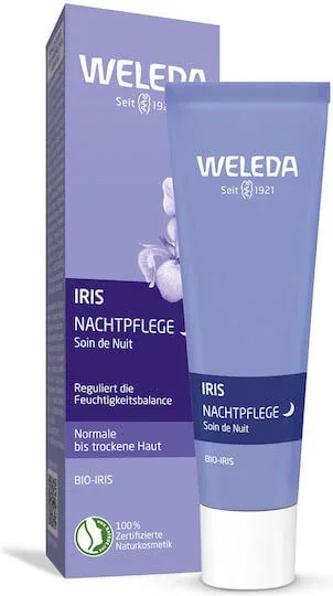 Weleda Iris Cremă Hidratantă De Noapte Pentru Față 24h 30ml — preț și oferte