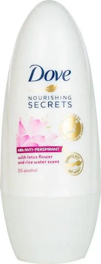 Dove Nourishing Secrets Lotus Flower & Rice Water Deodorant 48h sub formă de Roll-On 50ml — preț și oferte