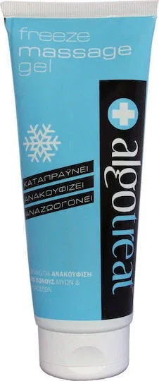 Algotech Algotreat Freeze Massage Gel Gel de crioterapie Pentru dureri musculare și articulare 170ml