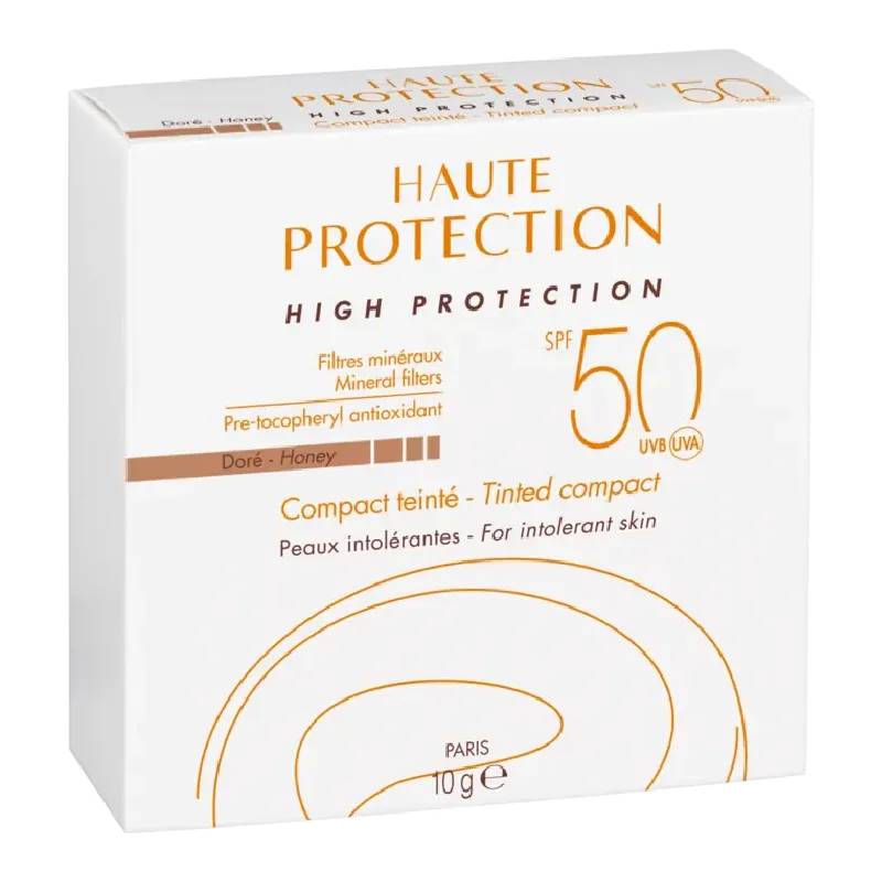 Crema compacta nuantatoare fotoprotectie  SPF50, nuanta Dore Honey, 10 g, Avene — preț și oferte