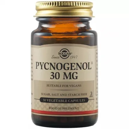 Pycnogenol 30 mg, 30 capsule, Solgar — preț și oferte