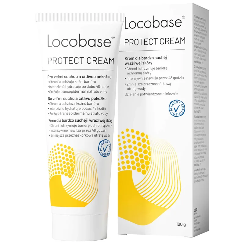 Locobase Protect (fost Lipobase), cremă pentru piele uscată și sensibilă, 100 g — preț și oferte