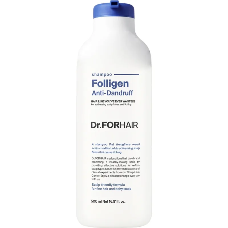 Dr. FORHAIR Folligen Anti-Dandruff Shampoo sampon - revitalizare si rezistenta, 500 ml — preț și oferte