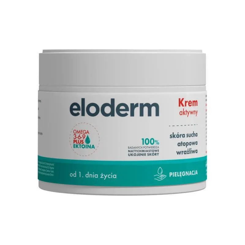 Eloderm Active Cream piele uscată, atopică, sensibilă, 300 ml — preț și oferte