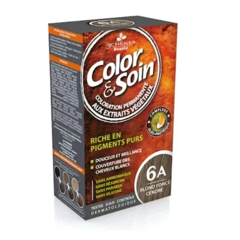 COLOR SOIN VOPSEA DE PAR BLOND FONCE CENDRE 6A — preț și oferte