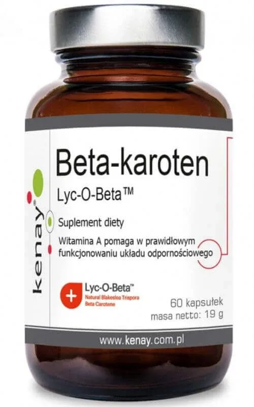 Beta-Caroten Provitamina A Lyc-O-Beta 60 capsule Kenay — preț și oferte