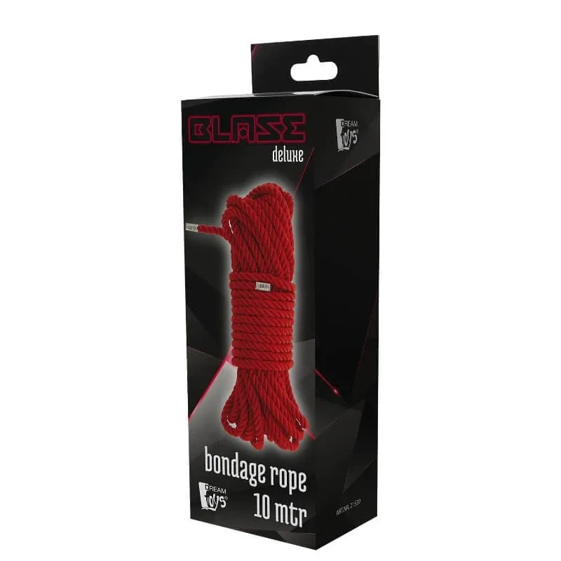 Dream Toys Blaze Deluxe Bondage Rope Rope Red 10m — preț și oferte
