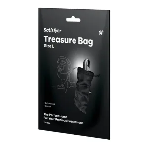 Satisfyer Treasure Bag Gadget Sac de depozitare L Negru